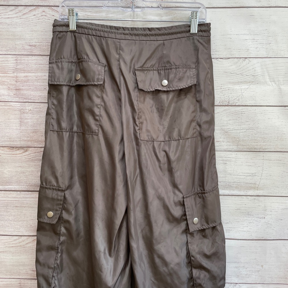PACSUN PARACHUTE PANTS IN GRAY - Picture 5 of 7